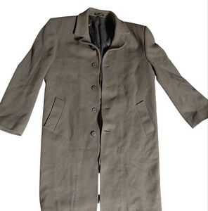 Men's Elegant Gray Trench Coat